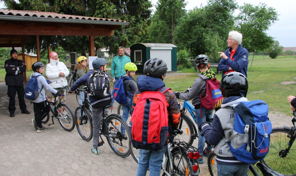 Rallye durch Osterwald Umweltschutz und Fahrrad fahren