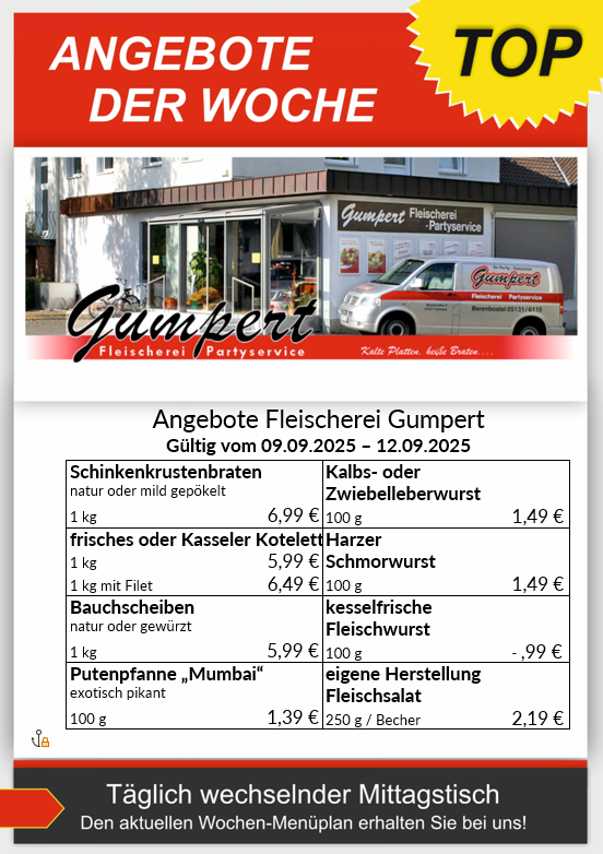 Gumpert Garbsen Angebote