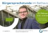 Bürgermeister bietet Sprechstunde im Rathaus an – jetzt Termin vereinbaren