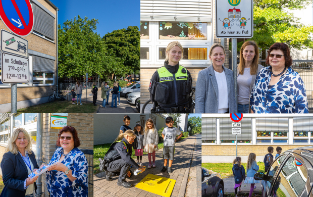 Das Projekt „Stehen – Schauen – Gehen – Abgelenkt“ an der Grundschule Osterberg startet Die Sicherheit unserer Kinder im Straßenverkehr wird durch das Projekt „Stehen – Schauen – Gehen – Abgelenkt“ gefördert