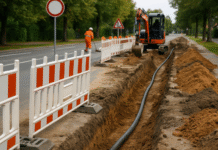 Straßensperrung in Osterwald Unterende Anfang November – LeineNetz erneuert Stromnetz