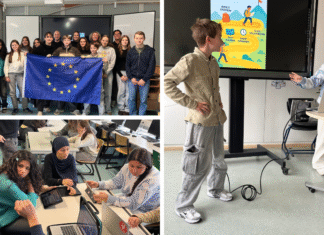 Europa denkt digital -Schüler der OBS Berenbostel entwickeln mit belgischen Partnern kreative KI-Ideen für die Schule der Zukunft