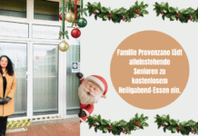 Weihnachten gemeinsam statt allein – Familie Provenzano lädt Senioren zu kostenlosem Heiligabend-Essen ein