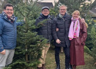 Weihnachtsbaumverkauf in Altgarbsen – CDU-Ortsverband sammelt Spenden für den Kindergarten Calenberger Straße