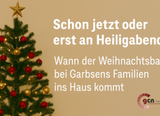 Schon jetzt oder erst an Heiligabend? – Wann der Weihnachtsbaum bei Garbsens Familien ins Haus kommt