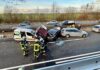 Verkehrsunfall auf der A2 – fünf Pkw beteiligt, MANV-Alarmierung ausgelöst. Sechs Personen leicht verletzt, Rettungskräfte im Einsatz