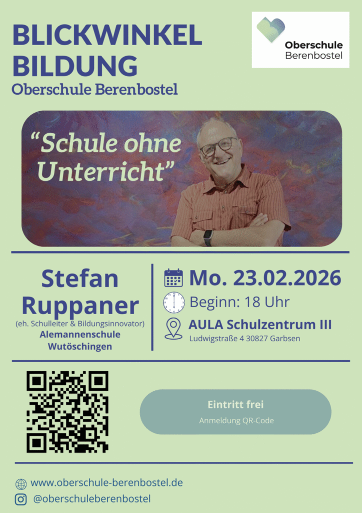 Schule ohne Unterricht: Bildungsinnovator Stefan Ruppaner spricht über die Zukunft der Bildung in Garbsen