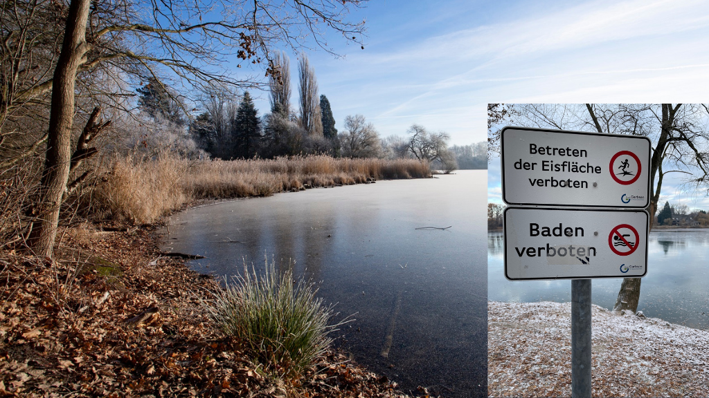 Lebensgefahr-auf-vermeintlich-zugefrorenen-Gew-ssern-Stadt-Garbsen-warnt-eindringlich-vor-Eisfl-chen
