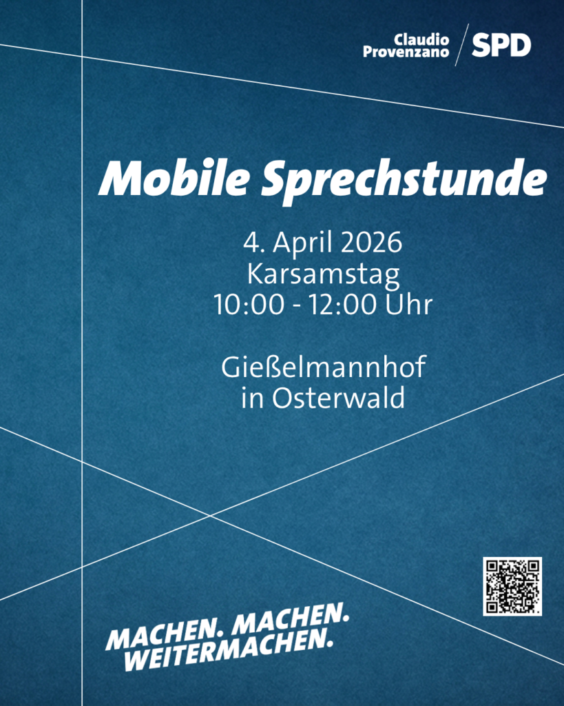 SPD-Sprechstunde vor Ort: Dieses Mal in Osterwald-Heitlingen