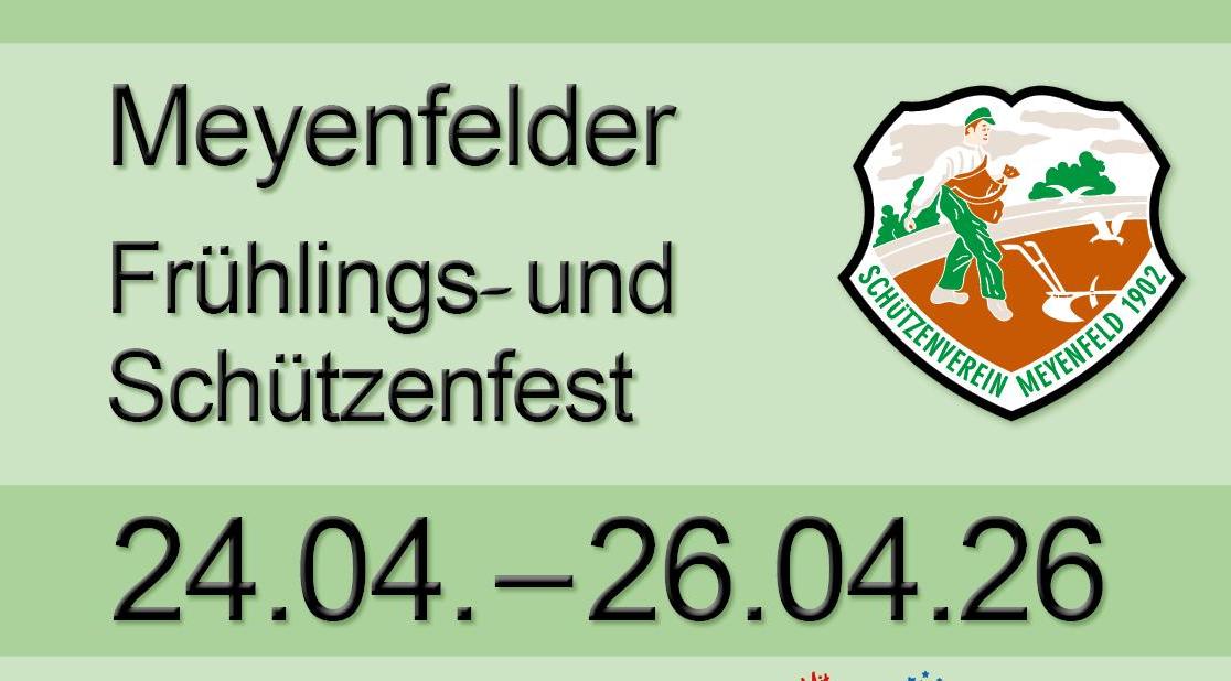 Auftakt in die Schützenfestsaison - Meyenfelder Frühlings- und Schützenfest