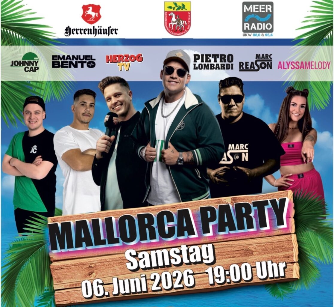 Diese Stars kommen Samstag: Johnny Cap, Alyssa Melody, HerzogTV, Emanuel Bento, Marc Reason und Pietro Lombardi im Line-up