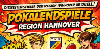 Tischtennis-Regionspokalfinale in der Rudolf-Harbig-Halle - TK Berenbostel ist Ausrichter