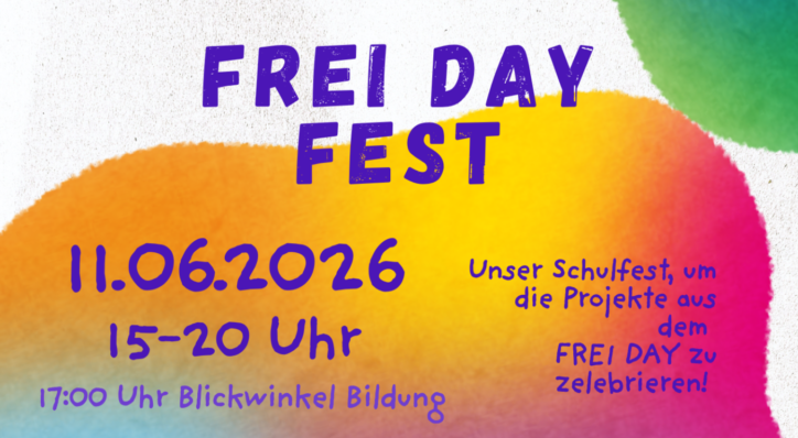 FREI DAY Fest an der OBS Berenbostel am 11. Juni