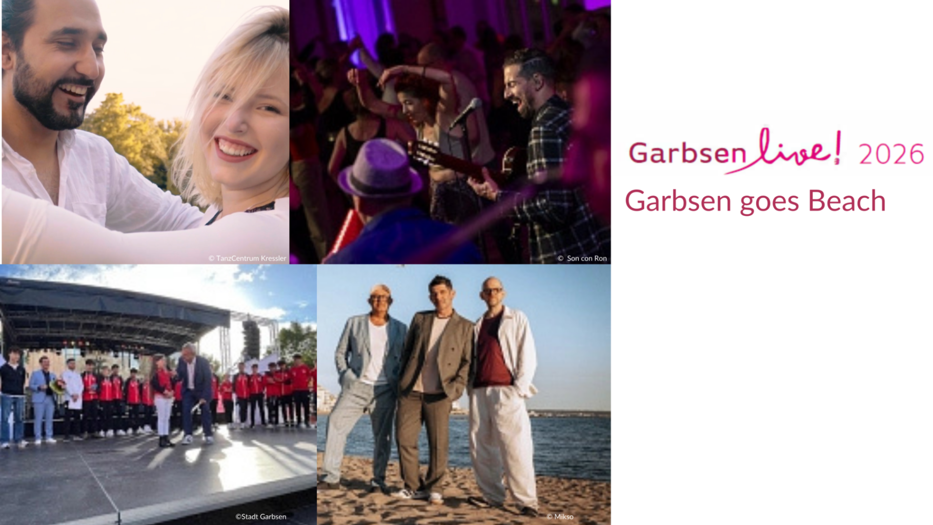 Garbsen LIVE! - Garbsen goes Beach, 2 Tage Sommerurlaub auf dem Rathausplatz