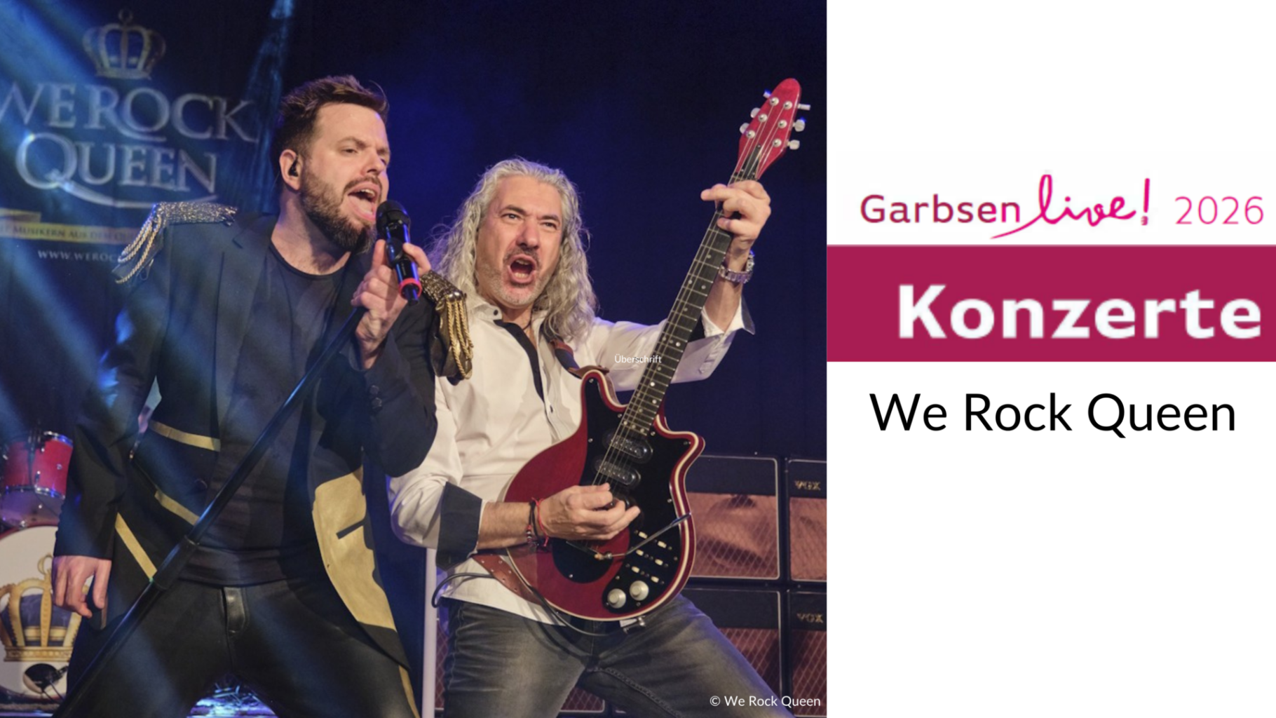 Garbsen LIVE! - Konzert: We Rock Queen