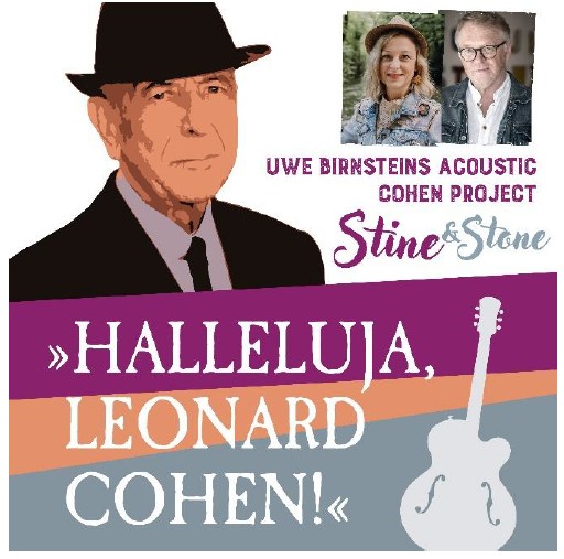 Halleluja Leonard Cohen in Osterwald: In der Ev. Kirche Osterwald gibt es am Freitag, 12. Juni 2026, eine Konzertlesung mit Live-Musik