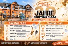 30 Jahre Shopping Plaza Garbsen – Großes Jubiläumswochenende mit Musik, Shows und Zeitkapsel