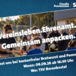 Vereinsleben. Ehrenamt. Gemeinsam anpacken.