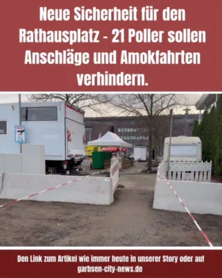 Den Link zum Artikel wie immer heute in unserer Story! #rathausplatzgarbsen #sicherheit #garbsen #garbsencitynews