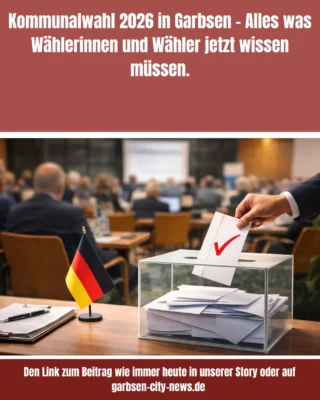 Den Link zum Artikel findet ihr heute wie immer in unserer Story! #kommunalwahl2026 #garbsen #garbsencitynews