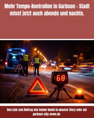 Link zum Artikel heute in unserer Story! #tempokontrollen #garbsen #garbsencitynews