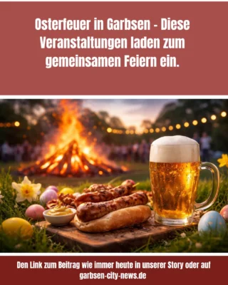 Alle Infos zu den Osterfeuern heute wie immer dich den Link in unserer Story #osterfeuer #garbsen #garbsencitynews