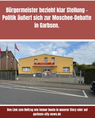Nach der bundesweiten Diskussion um eine Theateraufführung mit Kindern in einer Garbsener Ditib-Moschee (wir berichteten) liegen nun erste Stellungnahmen aus der Kommunalpolitik vor. Im Mittelpunkt steht dabei die klare Position von Bürgermeister Claudio Provenzano, der den Vorfall deutlich kritisiert und zugleich auf Dialog setzt. #garbsen #diskussion #garbsencitynews