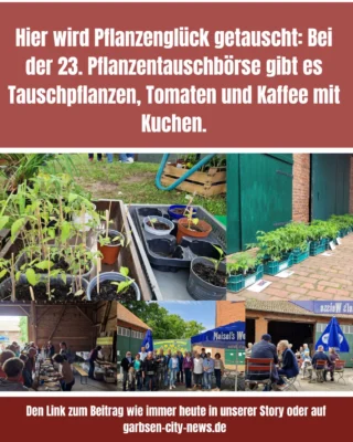 Es ist wieder soweit! Am Samstag, den 2. Mai 2026, steht in Meyenfeld wieder alles im Zeichen des Gärtnerns: Die AG Dorf Meyenfeld e. V. lädt zur 23. Pflanzentauschbörse ein. Von 15:00 bis 17:00 Uhr ist die Veranstaltung in der Leistlinger Straße 30 geplant. Diesen Termin findet Ihr auch in unserem Eventkalender!